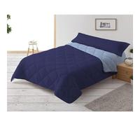 Donegal Collections Edredón Nórdico Cama 150/160-240x220 cm Reversible Bicolor Azul Marino/Azul Celeste - Relleno Nórdico Invierno/Otoño 300 gr/m² - Funda Nórdica Ligera 100% Fibra y Antiácaros