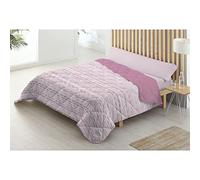 Donegal Collections - Edredon Nordico Estampado Reversible Cama 80/90 cm Dibly, Color Rosa - Edredon Nordico Cama 90 - Edredón de Fibra 300 gr/m2. Ligero y Calentito, Tacto Suave y Transpirable