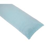 Donegal Collections Funda Almohada Franela 125x45 cm Azul - Funda Almohada Coralina 105 - Funda Coralina Invierno Polar 200 gr/m2 Microfibra Tacto Extra Suave