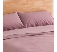 Donegal Collections - Funda de Almohada 135 - (155x45 cm) Magenta - Protector de Almohada 50% Algodón 50% Poliéster - Funda Almohada Tacto Extra Suave Transpirable y Antiacaros