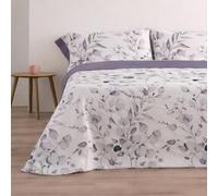 Donegal Collections - Juego de Sábanas 105x190 Ahoa Malva - Sábanas Cama 105-3 Piezas Sábana Bajera, Encimera y 1 Funda de Almohada - Primavera Verano - Tacto Extra Suave Algodón Poliéster