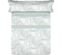 Donegal Collections Juego de Sabanas Cama 90 - Juego de Sabanas 90x190 Infint Aqua - Ropa de Cama 3 Piezas Incluye Sabana Bajera, Sabana Encimera y Funda de Almohada - Microfibra Extra Suave