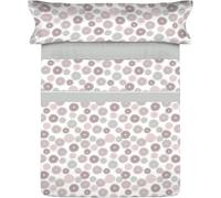 Donegal Collections Juego de Sabanas Cama 90 - Juego de Sabanas 90x190 Levls Gris - Ropa de Cama 3 Piezas Incluye Sabana Bajera, Sabana Encimera y Funda de Almohada - Microfibra Extra Suave