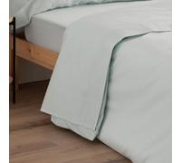 Donegal Collections - Sábana Encimera Cama 160x190/200 Agua - 50% Algodón 50% Poliéster - Encimera Lisa Tacto Extra Suave y Transpirable para Todo el Año - Antipeeling
