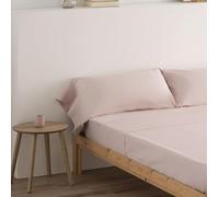 Donegal Collections - Sabanas 200 x 190 - Juego de Sabanas Cama 200 Rosa - Bajera, Sabana Encimera y 2 Funda de Almohada - Primavera Verano - Estampadas Tacto Extra Suave - Algodon/Poliester