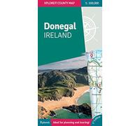 Donegal Ireland: Xploreit County Map: 6 (Xploreit County Series)