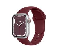 DONEGANI C1B para Correa Apple Watch Se Ultra 2 40mm 44mm 46mm 42mm 45mm 41mm 38mm 49mm Series 10 9 8 7 6 5 4 3 Mujer Hombre Original Pulsera Strap Rojo Burdeos