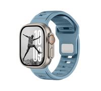 DONEGANI M para Correa Apple Watch Se Ultra 2 40mm 44mm 46mm 42mm 45mm 41mm 38mm 49mm Series 10 9 8 7 6 5 4 3 Mujer Hombre Original Pulsera Strap Azul Megalodón