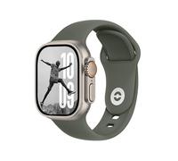DONEGANI SB para Correa Apple Watch Se Ultra 2 40mm 44mm 46mm 42mm 45mm 41mm 38mm 49mm Series 10 9 8 7 6 5 4 3 Mujer Hombre Original Pulsera Strap Verde Militar