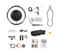 Donened - Kit de conversión de bicicleta eléctrica de 20 pulgadas, kit de conversión de bicicleta eléctrica, 48 V/30 A, 1000 W, 42 km/h, 440 rpm