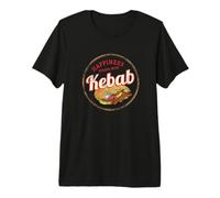 Doner Kebab Retro Snack Vintage Street Food Gourmet Souvenir Camiseta Premium