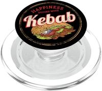Doner Kebab Retro Snack Vintage Street Food Gourmet Souvenir PopSockets PopGrip para MagSafe