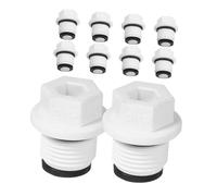 DONFAMDS 10 piezas Tapones de Repuesto para Botellas de Agua Caliente para Mantener el Calor Tapones Ergonómicos para Bolsas Térmicas Fáciles de Usar y Resistentes la