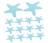 DONFAMDS 14piezas Pegatinas Antideslizantes De Estrella De Mar Para Bañera De Seguridad Resistentes y Fáciles De Limpiar Para Duchas y Baños Decorativas y Funcionales