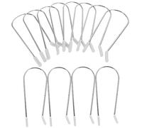 DONFAMDS 16piezas Clips Para Rulos Calientes De Acero Inoxidable Sujetadores Seguros Para Rizadores De Cabello Protección Térmica Compatibles Con Rodillos Calientes Estándar