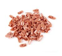 DONFAMDS 200piezas Uñas Postizas Para Entrenamiento Unidades Duraderas y Prácticas Para Ejercicios De Uñas y De