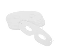 DONFAMDS 20piezas Blancas Decorativas Para De Papel Para Fiesta Halloween y Cosplay Para Crear y Personalizar Tu Estilo