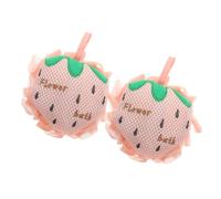 DONFAMDS 2piezas Esponja De Ducha Exfoliante De Fresa Loofah Suave Para Baño Para Viajes y Uso Diario Diseño Único Para Masaje Profundo y Relajación