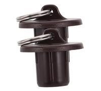 DONFAMDS 2piezas Tapas De De Plástico Tope con Anilla Accesorios para Cortinas para Enrollables