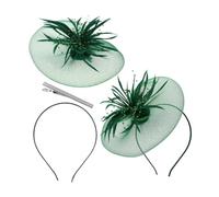 DONFAMDS 2piezas Tocados De Malla Para Mujer Accesorios Para Fiestas De Té y Banquetes Diademas Elegantes Para Bodas y Eventos Sociales