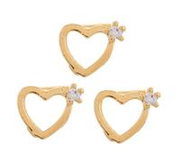 DONFAMDS 3 Piezas Anillo Único y Estiloso Joyas de Perforación para Mujeres para San Valentín