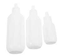 DONFAMDS 3 Piezas Botella De Viaje Expresible Para Cosméticos Botella De Plástico Vacía Para Líquidos Para Loción y Champú