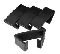 DONFAMDS 4 Abrazaderas para Muebles de Ratán de Terraza, Clips para Sofá Exterior de Mimbre, Fijación Segura Diámetro Interior de 90 Mm, Pack de 4 Unidades para Conectar Muebles