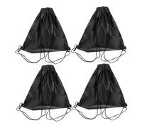 DONFAMDS 4 Piezas Mochila con Cordón de Oxford para Casco y Saco de Almacenamiento Resistente para Natación y Actividades al Aire