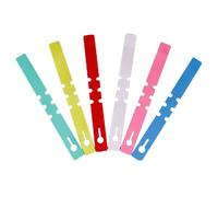 DONFAMDS 600 Piezas Etiquetas de Plantas Impermeables Bote Blanco Rosa Azul Verde Amarillo Rojo para Jardín Vivero Etiquetas de Cultivo Reutilizables y Resistentes Color Color Aleatorio