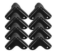 DONFAMDS 8 piezas Protectores de Esquina de Metal con Cabeza Redonda Elegante para Maletas y Cajas Herrajes Versátiles para Bolsos y Muebles Fácil Instalación Diseño Sofisticado y Duradero