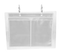 DONFAMDS Álbum para Calcomanías de Uñas 4 Pulgadas 68 Piezas Soporte Transparente para Coleccionar Pegatinas Organizador Portátil para Decoración y Exhibición de Arte de Uñas