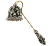 DONFAMDS Apagavelas de Metal de 17x6x4,5 Cm para Hogar, Accesorio Extintor Portátil para Apagar Llama de Velas Diseño Seguro y Práctico, Herramienta Apagallamas Ligera de 130 G Adecuado