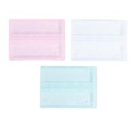 DONFAMDS Cajas de Almacenamiento para Brocas de Uñas 3 Unidades, Organizador Práctico de Acrílico Transparente, Verde Claro y Rosa Claro, 14 Compartimentos para Manicura Profesional y Uso