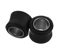 DONFAMDS Casquillo del cojinete del buje del amortiguador trasero para motocicleta 14mm, juego de 2 piezas, para mejorar el manejo y la estabilidad