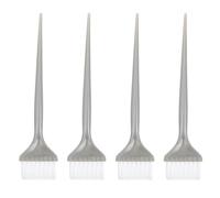 DONFAMDS Cepillos para Teñir el Cabello 4 Piezas Cerdas Flexibles para Peluquería Profesional y Uso Doméstico Aplicador de Tinte Uniforme para Hombres y Mujeres