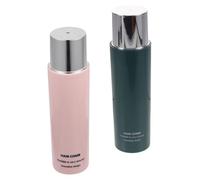 DONFAMDS Cepillos Redondos Cabello 2 Unidades Tamaño Pequeño Retráctil Para Hombres y Mujeres Uso Diario y Viaje Colores Rosa y Verde Oscuro