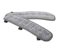 DONFAMDS Funda Sillón Oficina de Terciopelo Cristal Rojo, Funda para Reposabrazos Cómoda y Fácil de Desmontar, Adecuado para Oficina y Hogar