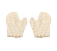 DONFAMDS Manoplas de Baño Exfoliantes 2 Pcs de Sisal Natural 205X16 CM para Limpiar y Exfoliar Cuerpo y Espalda Guantes de Baño Rugosos para Ducha y Viaje