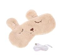 DONFAMDS Máscara Ojos Usb De Vapor Antifaz Recargable Cubierta Cálida Para Ojos Visera Nocturna Para Dormir Herramienta De Alivio De Fatiga