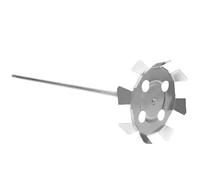 DONFAMDS Mezclador de Cemento y Pintura para Taladro Eléctrico, Varilla Mezcladora de Metal Resistente al Desgaste, Accesorio Práctico para Mezcla de Yeso y Barro en Construcción,