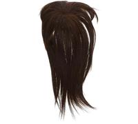 DONFAMDS Mujer Toppers para Cabello Fino Peluca Natural Invisible con Volumen Extensión de Cabello Sintético Diseño Sin Costuras para Cubrir Áreas Ralas Fácil de Recortar y Estilizar Color