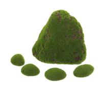 DONFAMDS Piedra Artificial Realista Textura Delicada Decoración DIY para Jardín Macetas y Paisajismo Piedra Falsa para Plantas Decorativo y Práctico