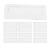 DONFAMDS Portamonedas Transparentes de Plástico para DIY y Exterior, Organizador Ligero para Tarjetas y Billetes, Paquete de 24 Piezas Reutilizables y Funcionales
