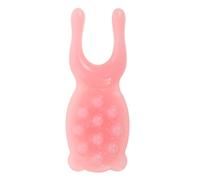 DONFAMDS Raspador de Masaje Nasal Rebabas de Resina Rosa Varilla de Acupresión para Masaje Facial y para Uso Profesional y Diario