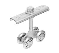 DONFAMDS Rueda para Puerta Corredera Industrial Resistente con Rodamiento de Alta Velocidad Capacidad de Carga Accesorio para Riel de Puertas Deslizantes Interiores