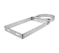 DONFAMDS Soporte de Fijación de Tubo Metálico para Chimenea, Diámetro 200 Mm, Grosor 1.8 Mm, Soporte Resistente al Calor para Montaje en Pared, Abrazadera para Tubos de Estufa, Uso