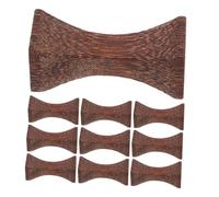 DONFAMDS Soporte para Palillos y Cuchara de Madera de ala de Pollo, 10 Unidades, Diseño Compacto, Resistente y Seguro, Adecuado para Utensilios de Cocina y Comedor en Restaurantes y Hogar
