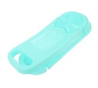 DONFAMDS Tabla para Hacer Ñoquis Mango Azul, Utensilio de Cocina Multifuncional de Plástico para Empanadillas y Garganelli, Herramienta Reutilizable para Moldear Pasta Casera