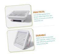 DONFAMDS Ventilador Extractor Silencioso para Baño y Techo de Rv bajo Ruido Abs Duradero Ventilación para Autocaravanas