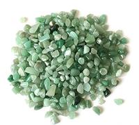 Dong Ling Natural Jade Grava Cristal Piedra Piedra Preciosa Curativa Aventurina Verde Para Pecera Decoración Para El Hogar 100g,100g 9-12mm